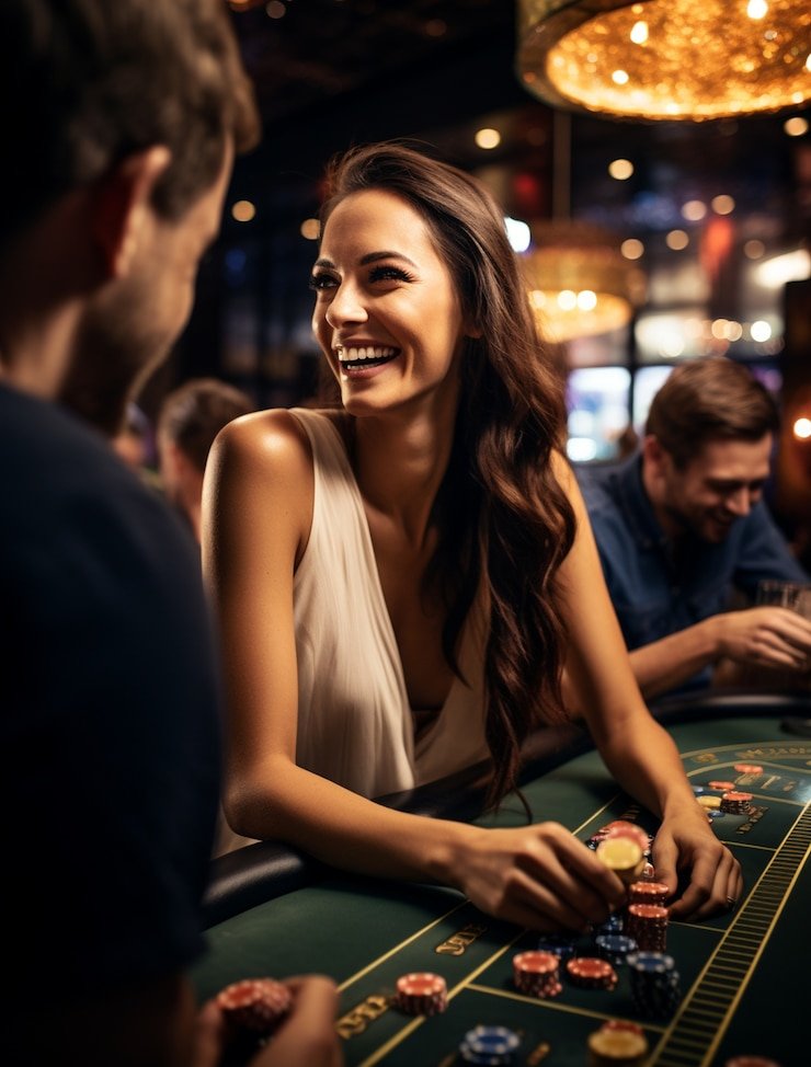 Roulette live dengan tampilan studio profesional